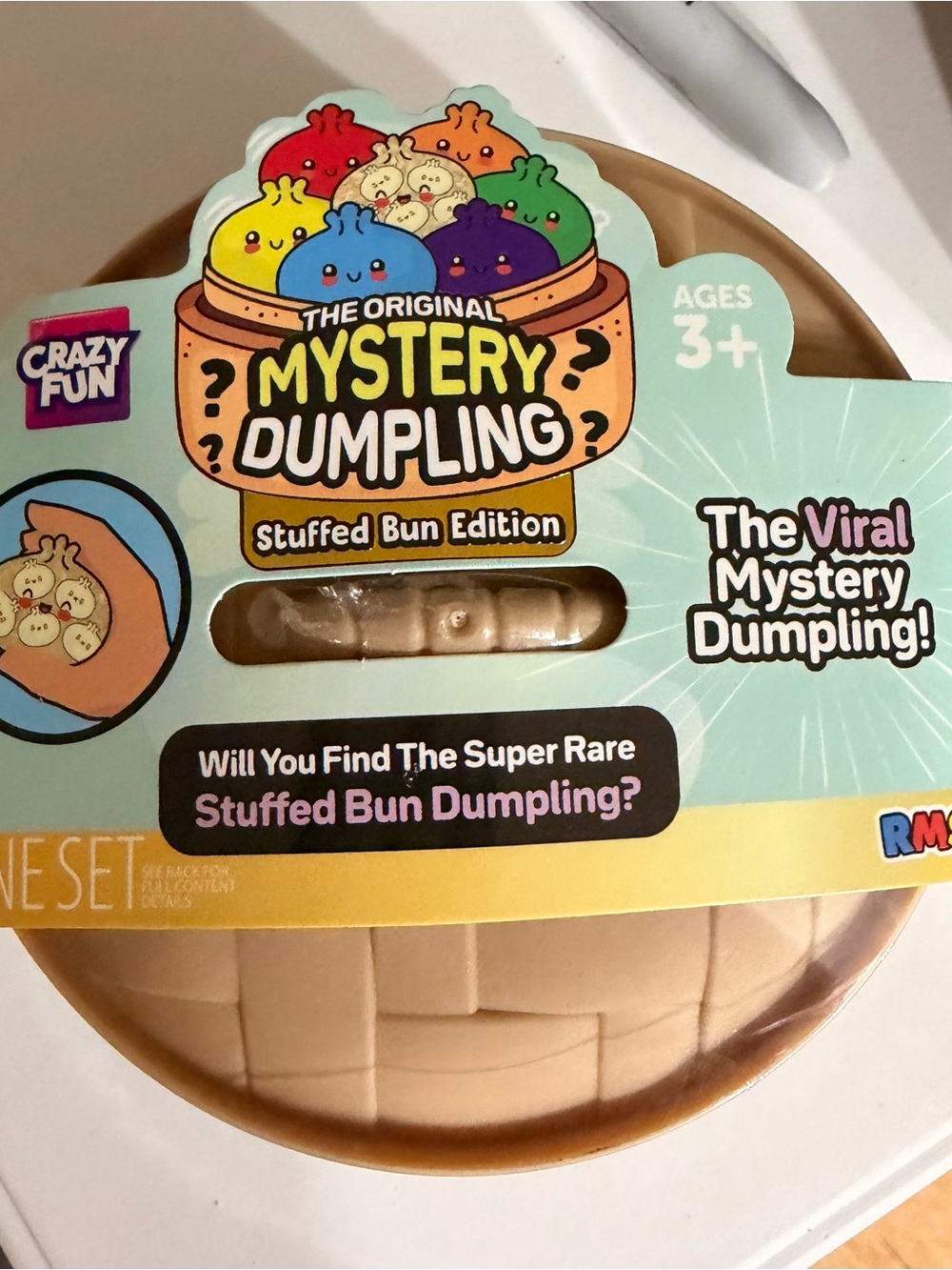 Crazy Fun The Original Mystery Dumpling Stuffed Bun Edition
